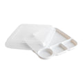 Nordic Ware Soup or Salad Bowl, Set of 2, White, Microwave Safe Polypropylene