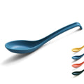 Evanda Soup Spoon, ECO Friendly Dinner Spoon,Made of Food Grade PP, BPA Free,Easy Clean,Dishwasher Safe Set of 12(Mix Color)