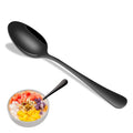 Dinner Spoon Set,8-Piece 7.3 Inch Soup Spoons,Premium Food Grade Stainless Steel Table Spoon,Durable Metal Tablespoon,Dishwasher Safe Silverware Spoons