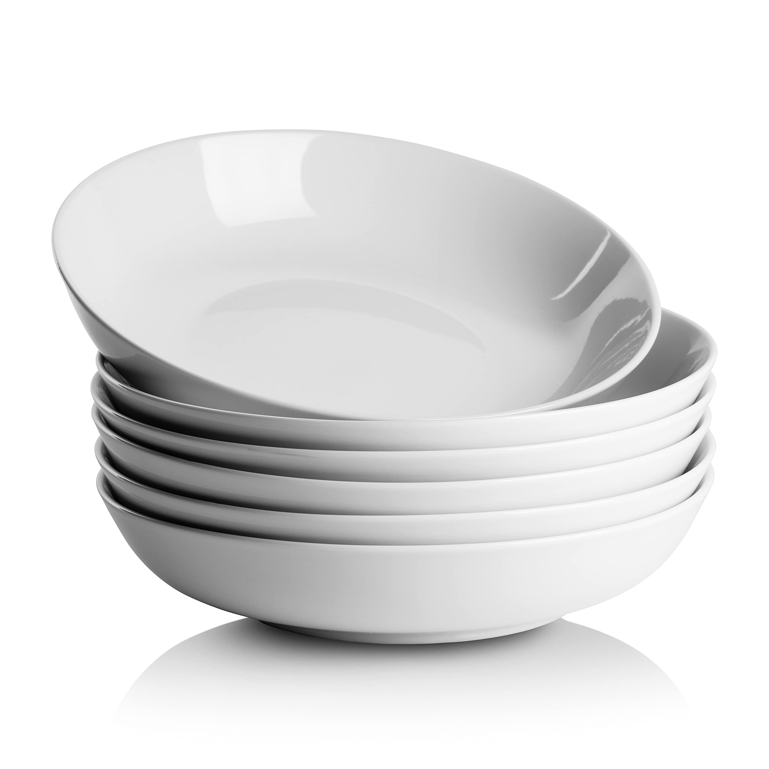 10 Strawberry Street Simply White 10.5" Coupe Dinner Plate, Set of 6