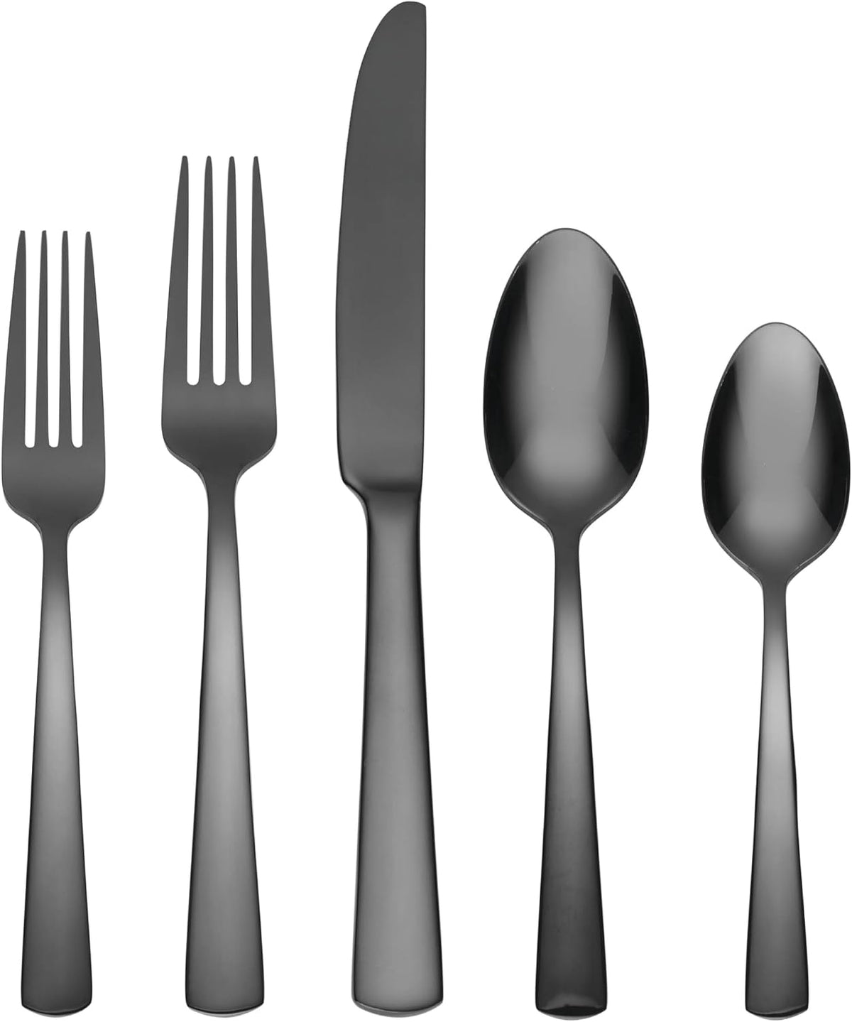 Oneida Aptitude Soup Spoons Silverware Set for 6, Flatware | 18/0 stainless steel, mirror finish | 6.7 inch length | dishwasher safe, cutlery set, utensil set, gift