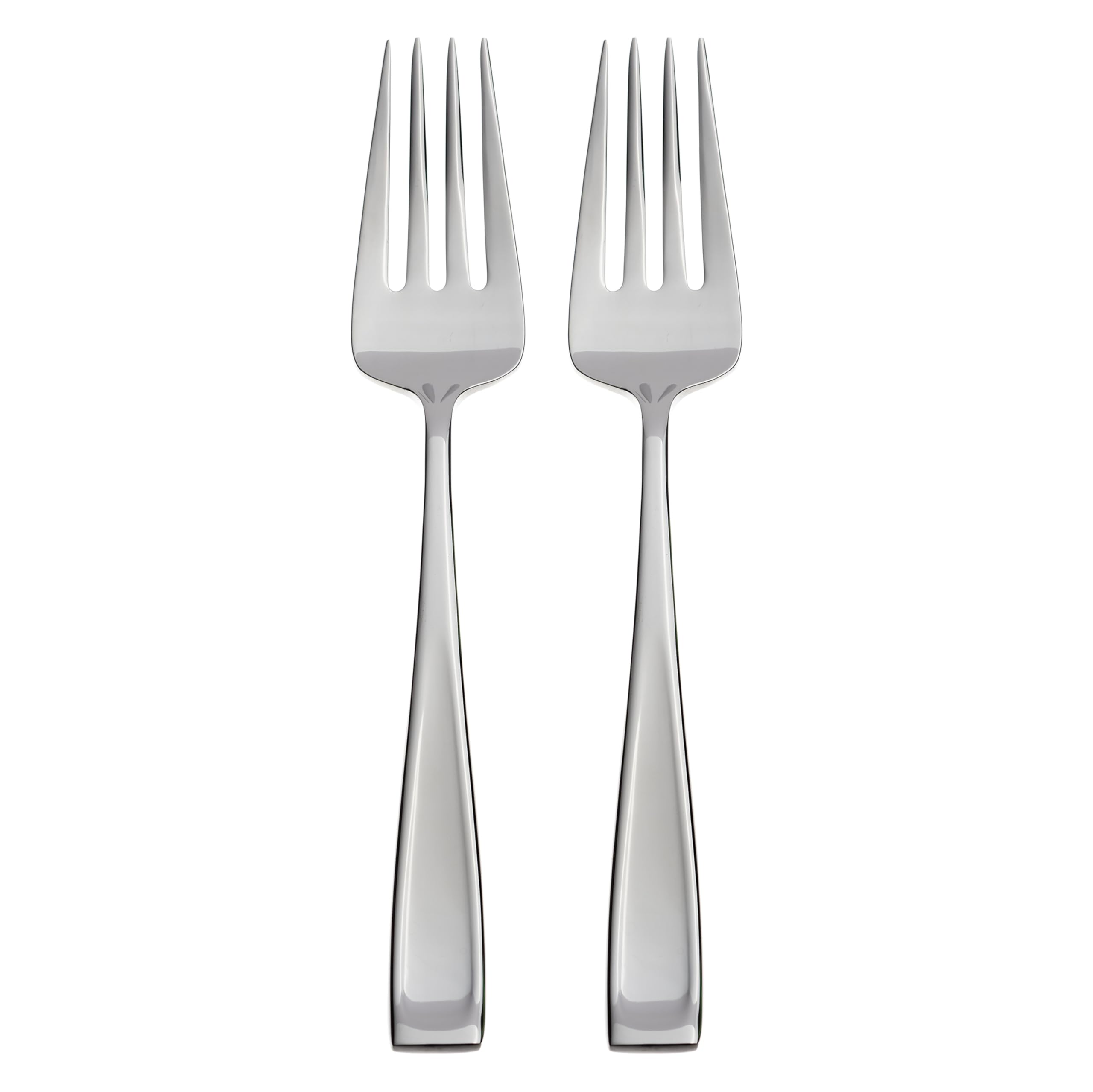 Oneida Moda Soup Spoons Silverware Set for 4, Flatware | mirror finish, dishwasher safe | great for soup, cutlery set, utensil set, rust resistant, kitchen essentials