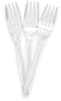 Plasticpro Clear Plastic Soup Spoons Disposable Cutlery Medium Weight Utensils 100 Count