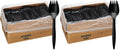 1,000 Plastic Disposable Soup Spoons Bulk White Medium Weight Disposable Silverware Plastic Cutlery Spoons