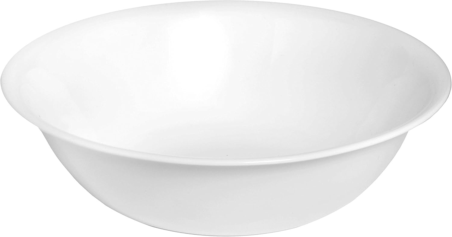Corelle Winter Frost White 26cm Divided Dinner Plate, Pack of 6