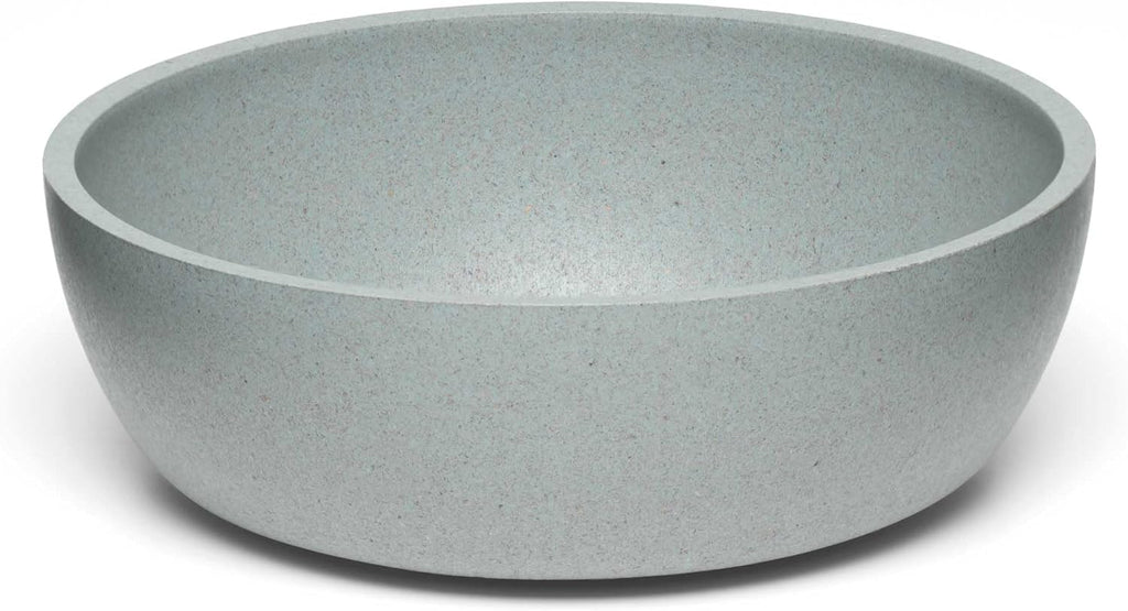 Loving Pets - Dolce Bamboo - Eco-Friendly Pet Bowls & Dishes for Dog, Cats, Puppy Food and Water Bowl -Sustainable and Dishwasher Safe, Made with Real Bamboo (Medium, Oat-Beige)