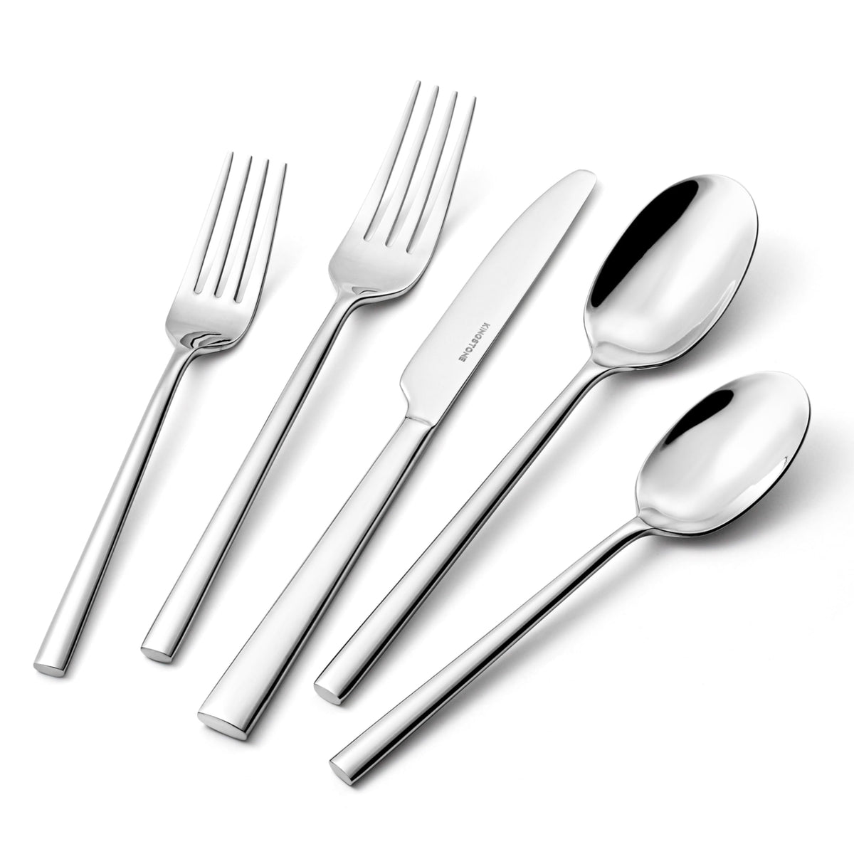 Silverware Set, 40-Piece Forged Flatware Cutlery Set Premium Stainless Steel, Service for 8, for Home, Wedding, Party,Gift, Mirror Polished and Dishwasher Safe