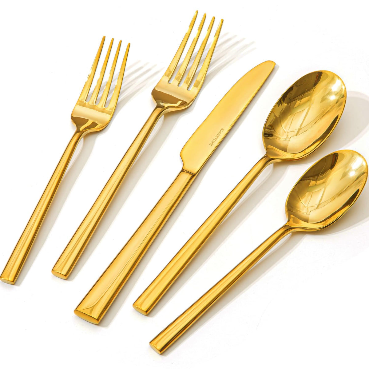 Silverware Set, 40-Piece Forged Flatware Cutlery Set Premium Stainless Steel, Service for 8, for Home, Wedding, Party,Gift, Mirror Polished and Dishwasher Safe