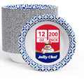 20 oz Paper Bowls, 200 Count Large Disposable Bowls Bulk for Breakfast, Lunch, and Dinner Perfect for Picnic, Daily use and Party